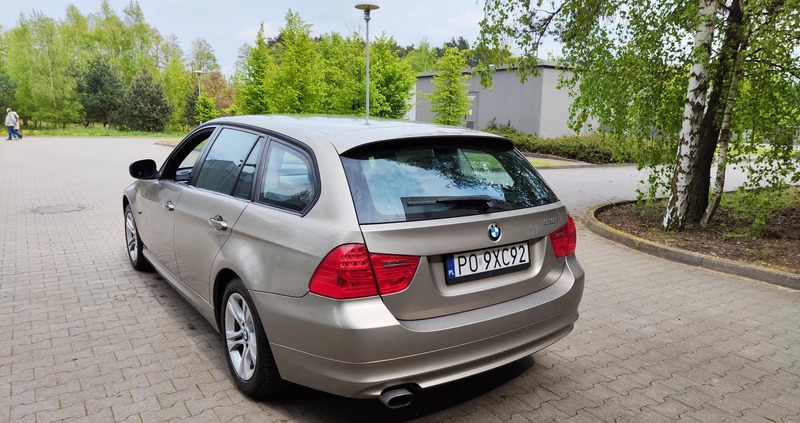 BMW Seria 3 cena 24000 przebieg: 211250, rok produkcji 2008 z Poznań małe 56